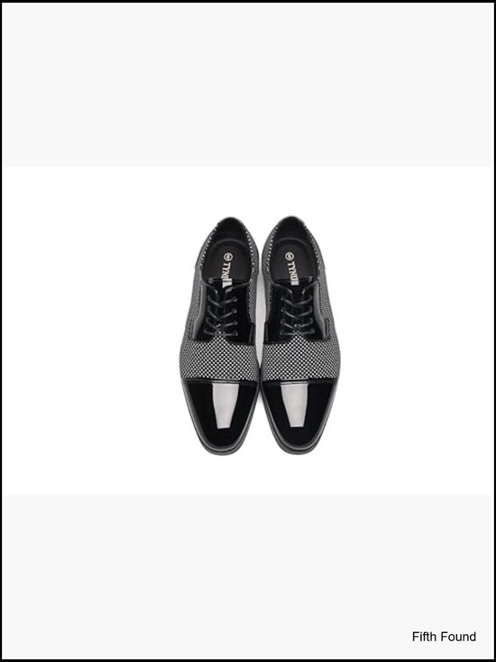 Men\'s Classic Oxford Dress Shoes – Lace Up Formal Business main image 4